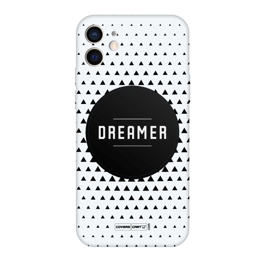 Dreamer Minimalist Original Polycarbonate Back Case for iPhone 12