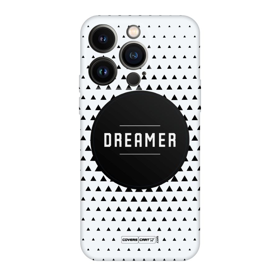 Dreamer Minimalist Original Polycarbonate Back Case for iPhone 14 Pro