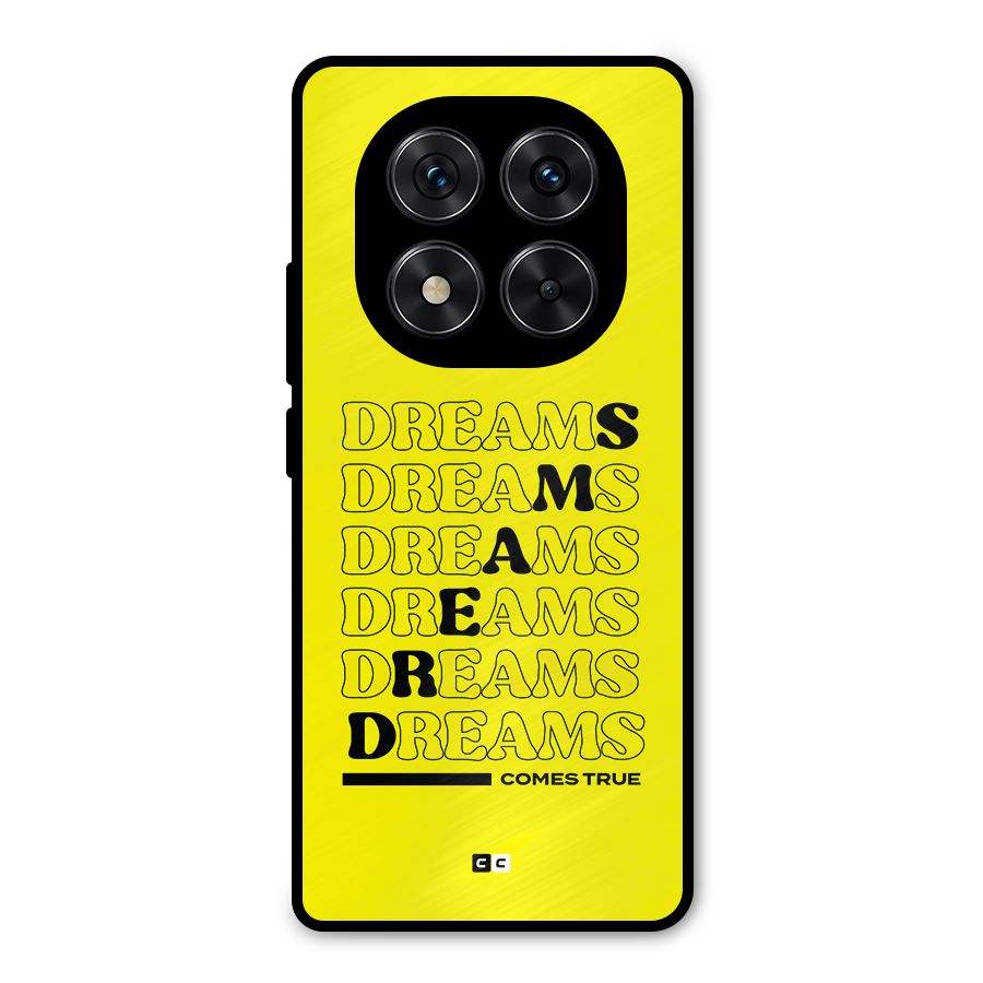 Dreams Comes True Metal Back Case for Poco X7