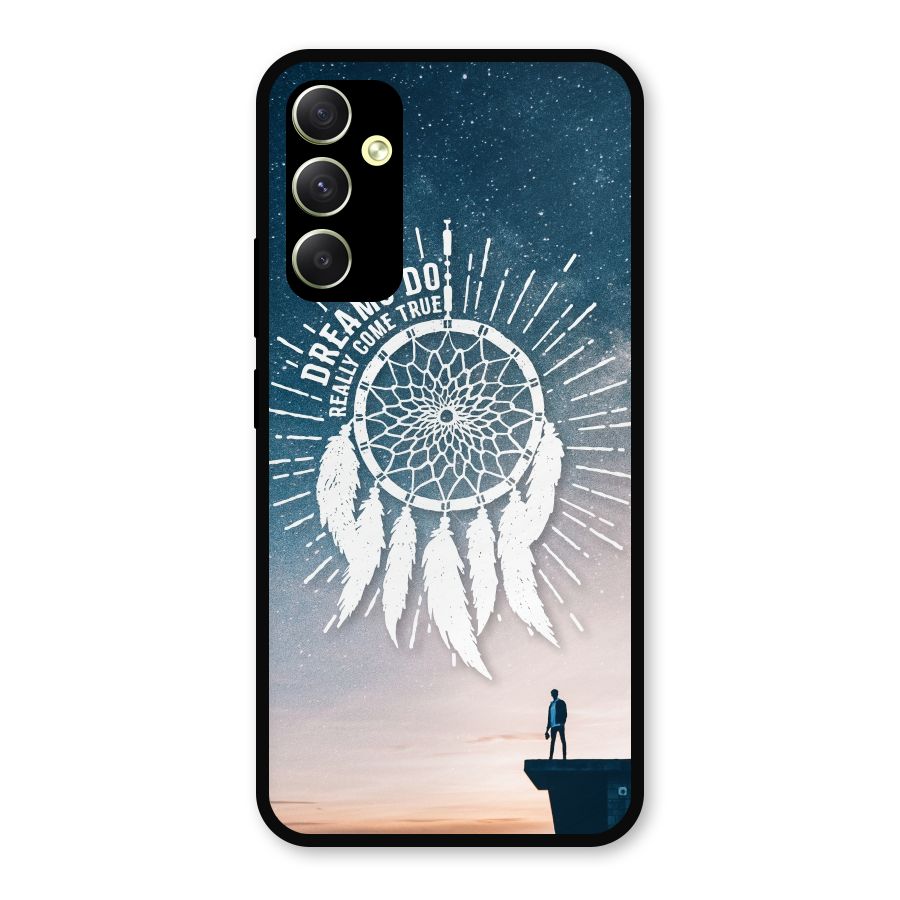 Dreams Do Come True Metal Back Case for Galaxy A34