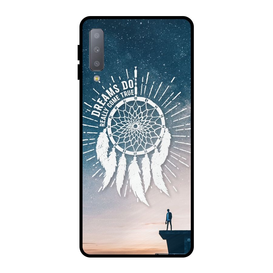 Dreams Do Come True Metal Back Case for Galaxy A7 (2018)