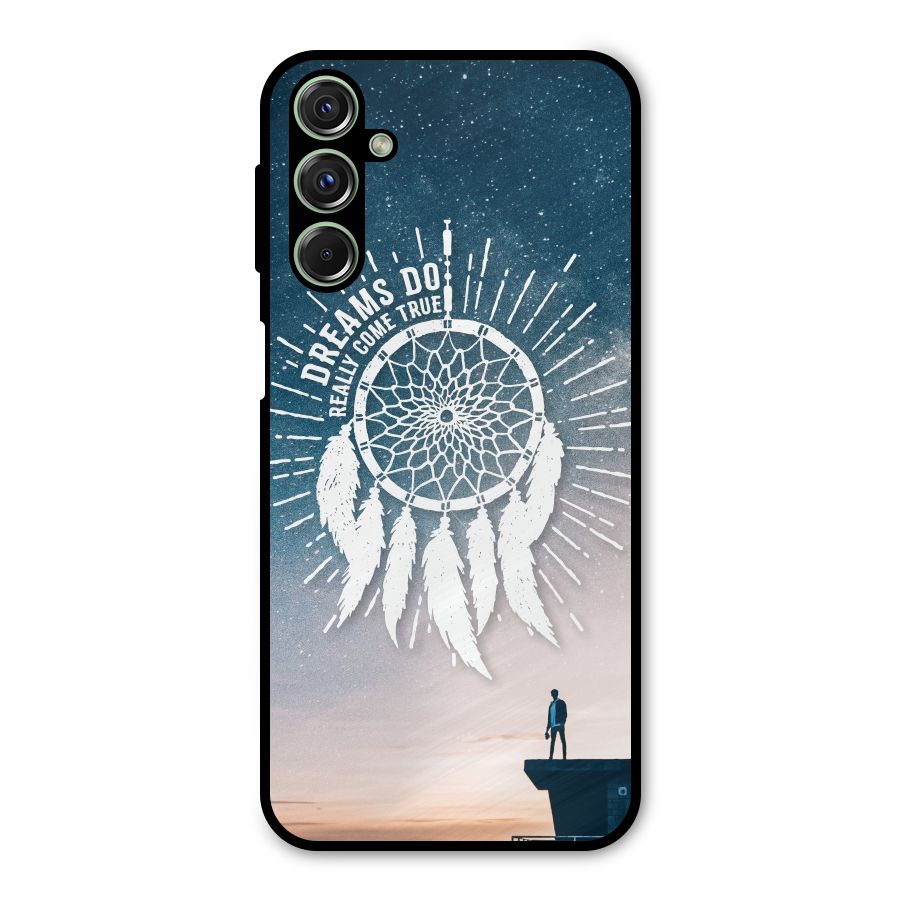 Dreams Do Come True Metal Back Case for Galaxy F34