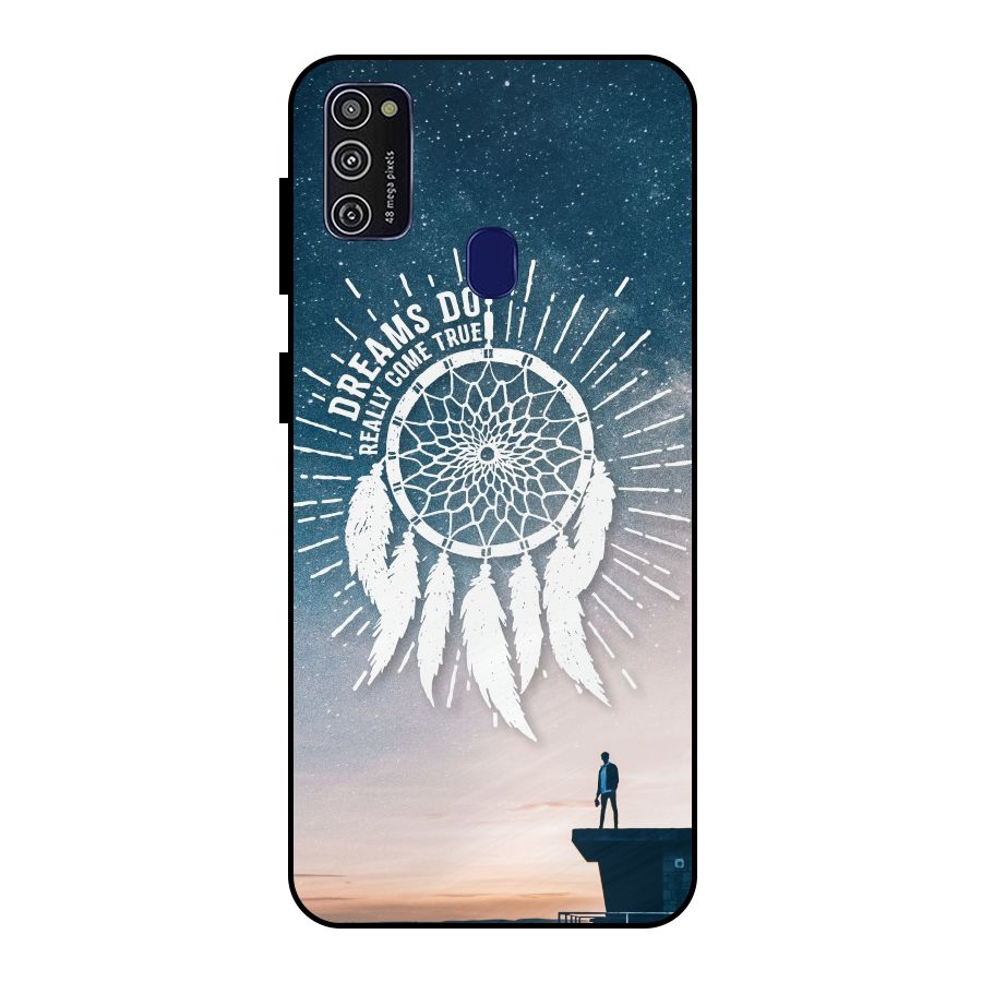 Dreams Do Come True Metal Back Case for Galaxy M21