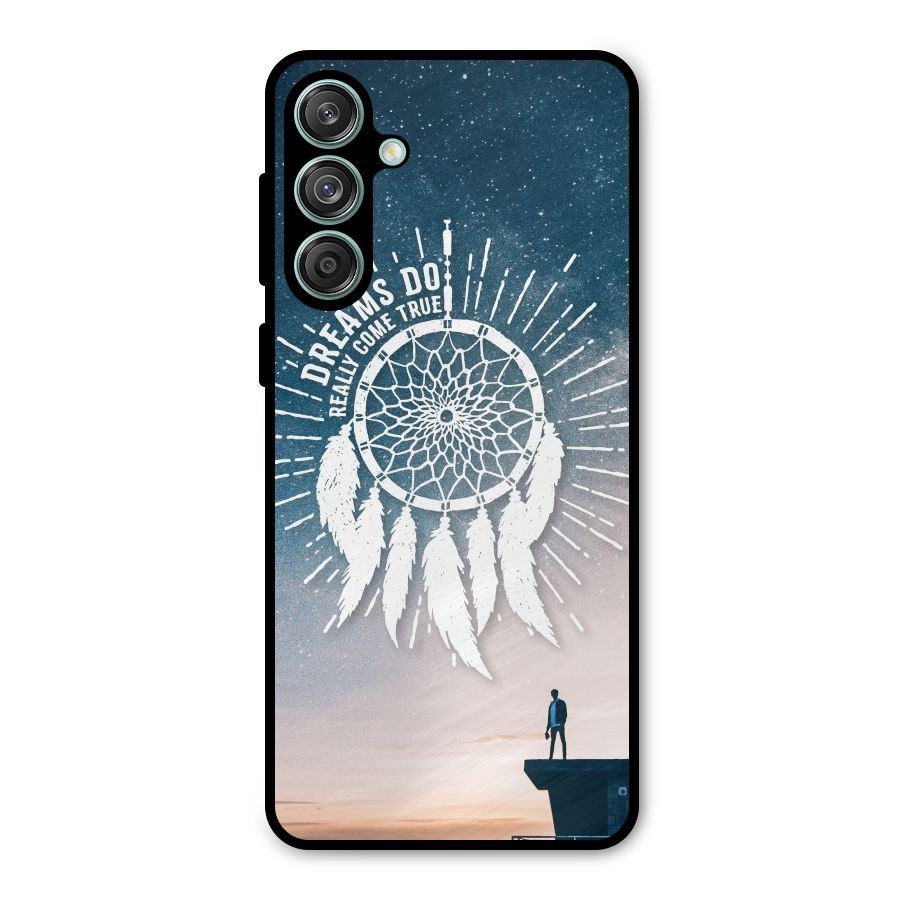 Dreams Do Come True Metal Back Case for Galaxy M55 5G