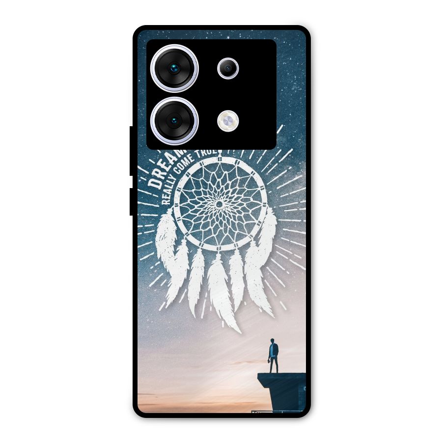 Dreams Do Come True Metal Back Case for Infinix Zero 30 5G