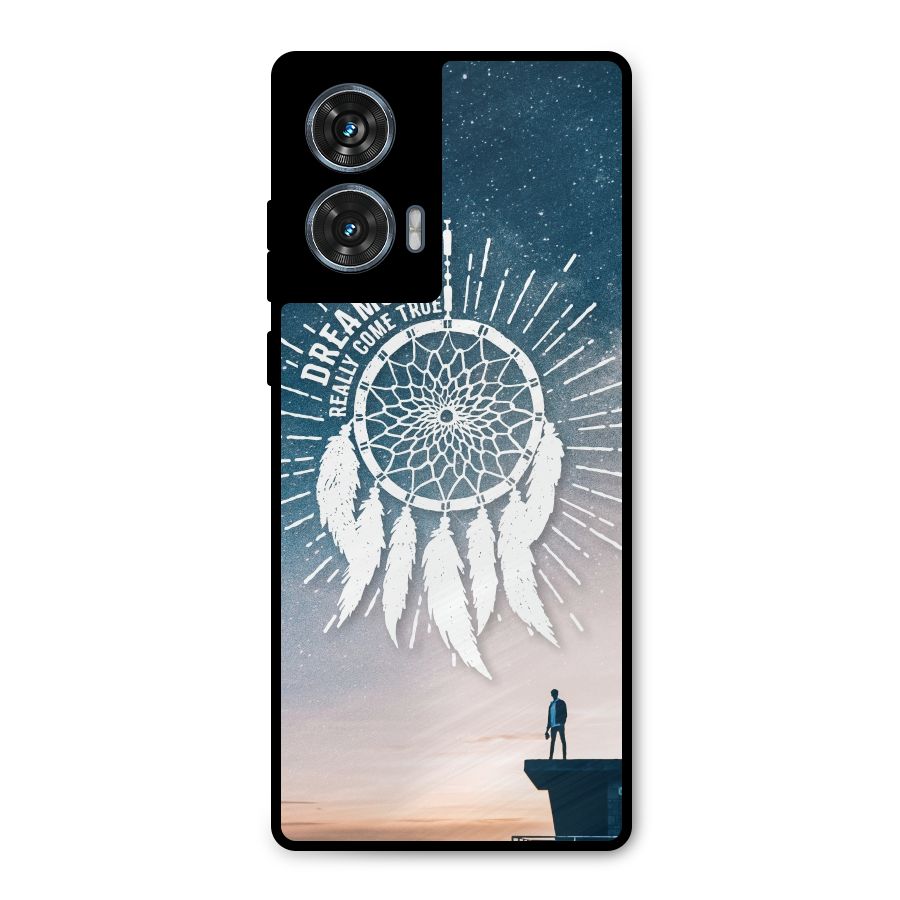 Dreams Do Come True Metal Back Case for Motorola Edge 50 Fusion