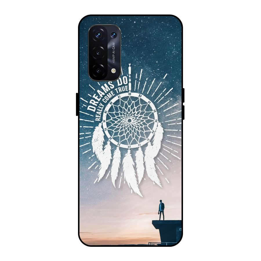Dreams Do Come True Metal Back Case for Oppo A74 5G