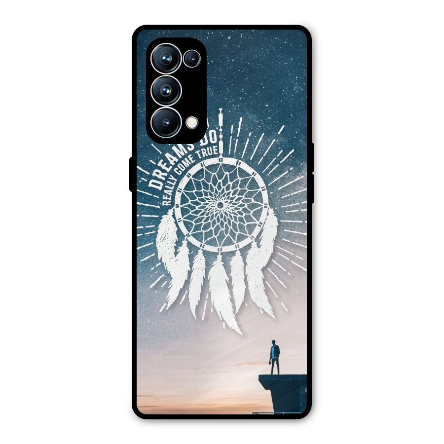 Dreams Do Come True Metal Back Case for Oppo Reno5 Pro 5G