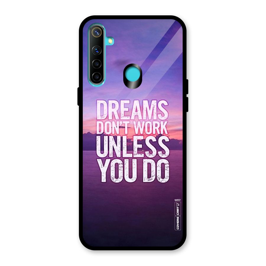 Dreams Work Glass Back Case for Realme Narzo 10
