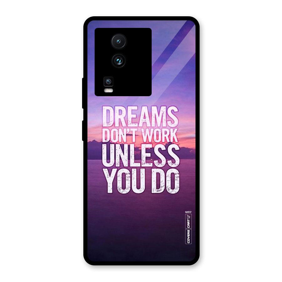 Dreams Work Glass Back Case for Vivo iQOO Neo 7 Pro