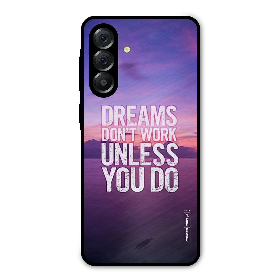 Dreams Work Metal Back Case for Galaxy A36
