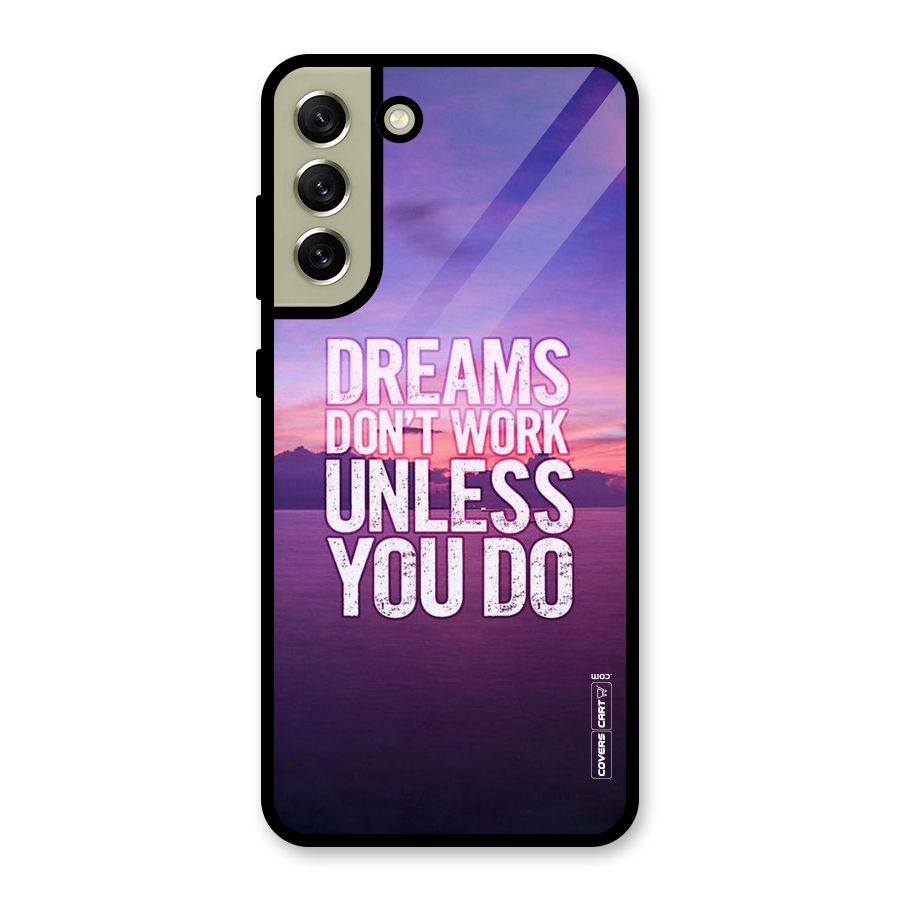 Dreams Work Metal Back Case for Galaxy S21 FE 5G (2023)