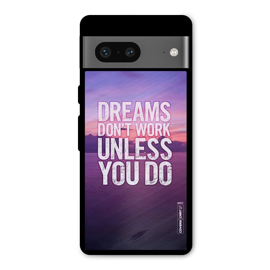 Dreams Work Metal Back Case for Google Pixel 7