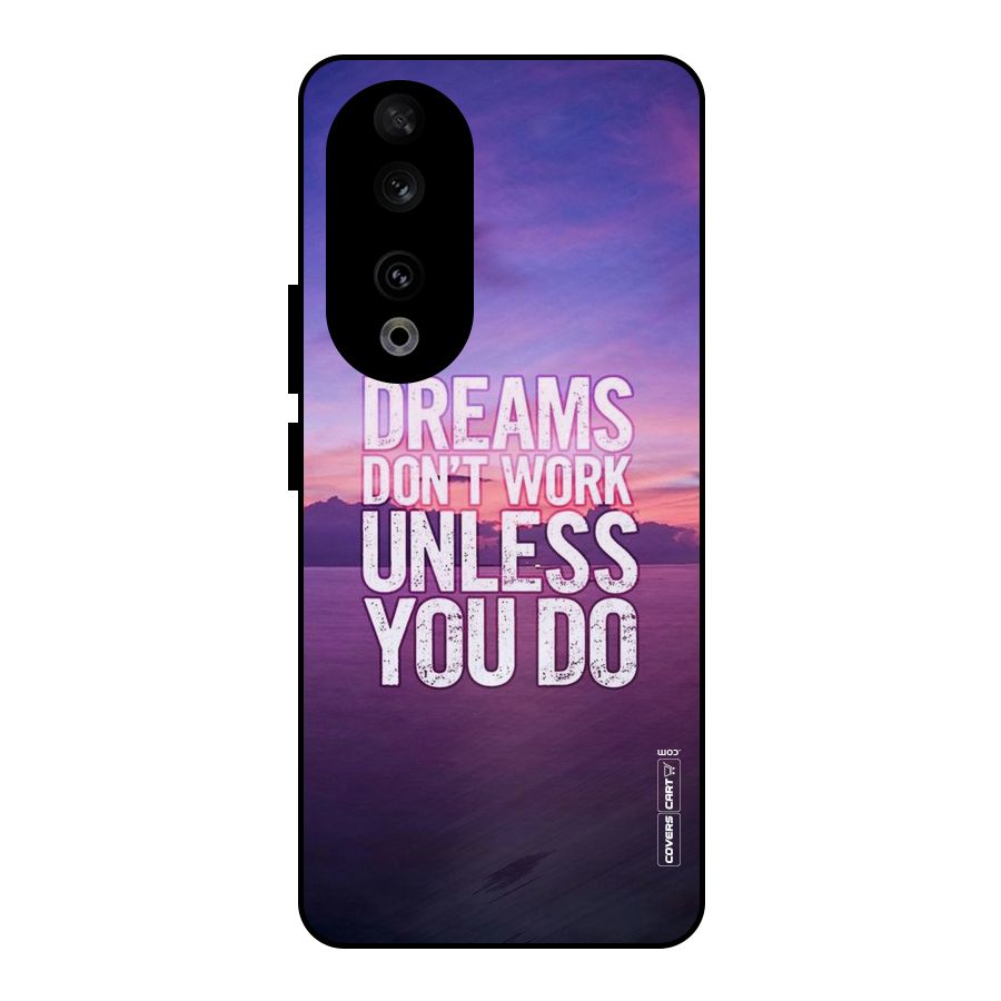 Dreams Work Metal Back Case for Honor 90