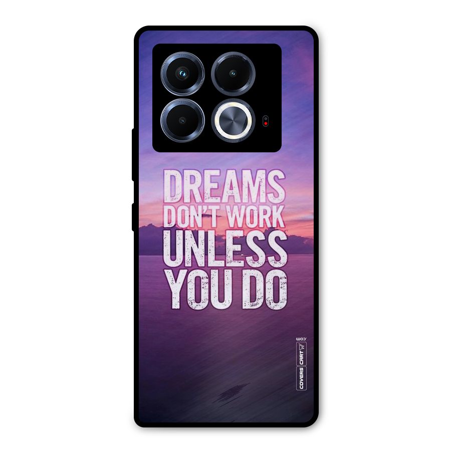 Dreams Work Metal Back Case for Infinix Note 40 5G