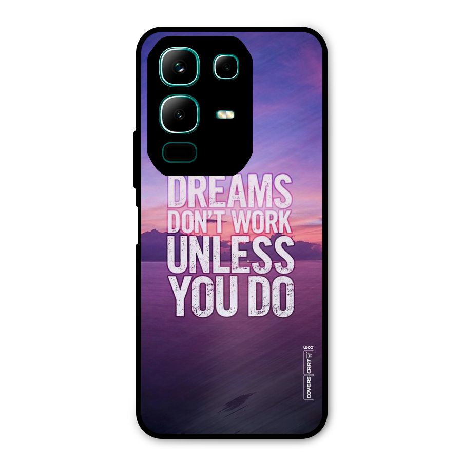 Dreams Work Metal Back Case for Infinix Note 50x