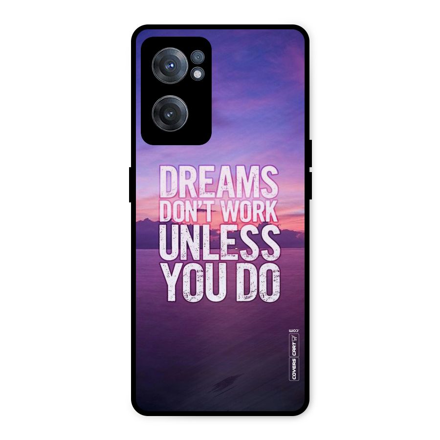 Dreams Work Metal Back Case for OnePlus Nord CE 2 5G