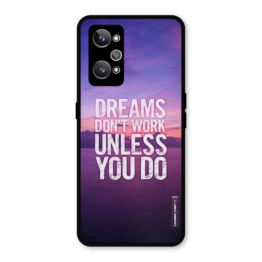 Dreams Work Metal Back Case for Realme GT Neo2
