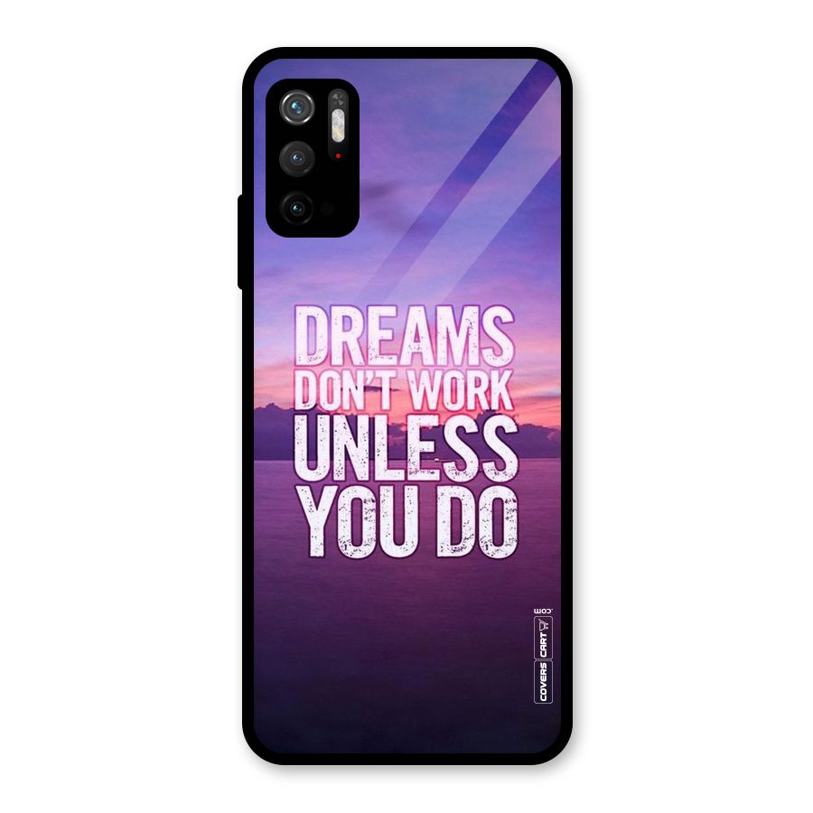 Dreams Work Metal Back Case for Redmi Note 10T 5G