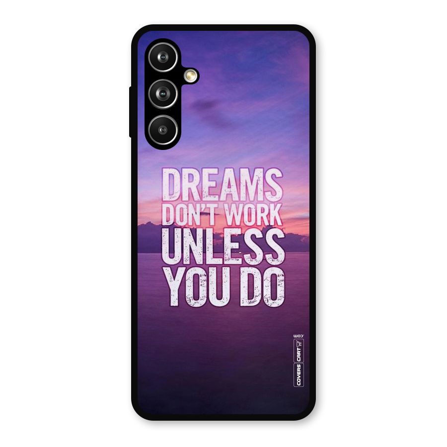 Dreams Work Metal Back Case for Samsung Galaxy M54