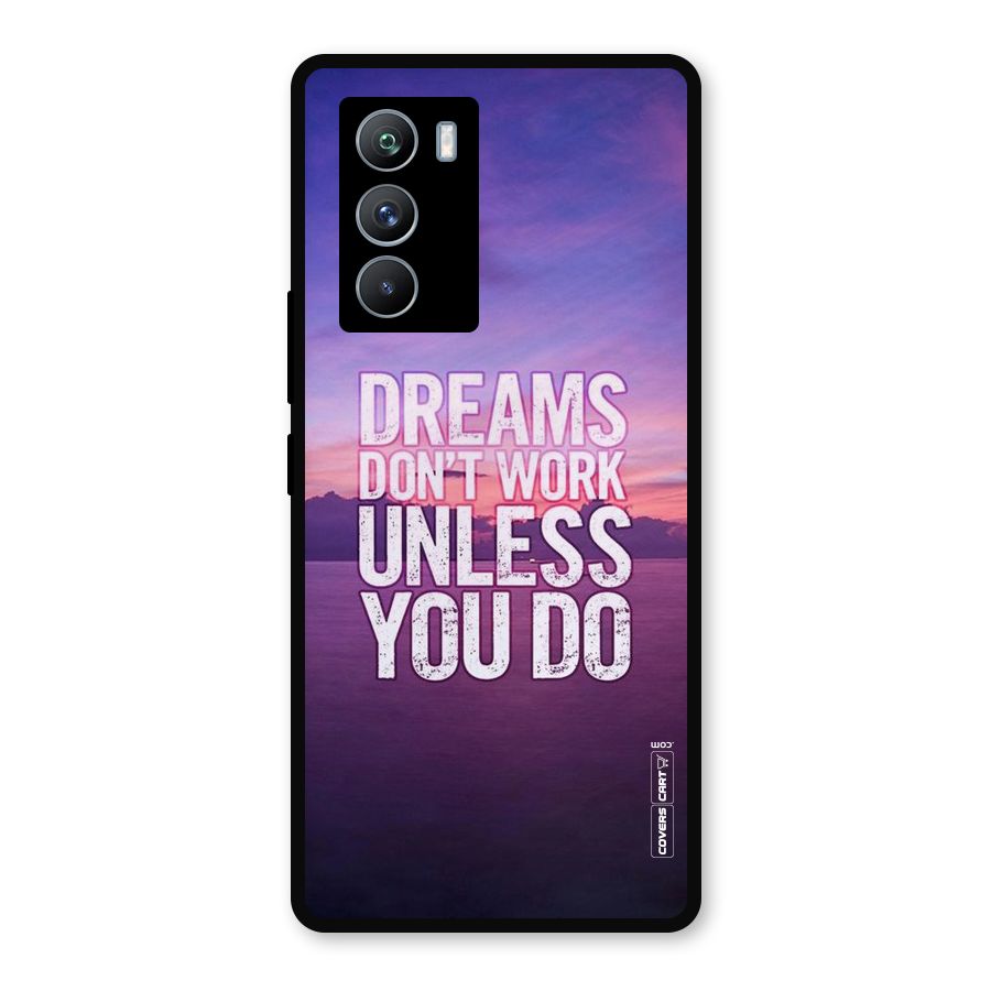 Dreams Work Metal Back Case for iQOO 9 SE