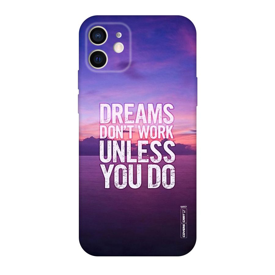 Dreams Work Original Polycarbonate Back Case for iPhone 12