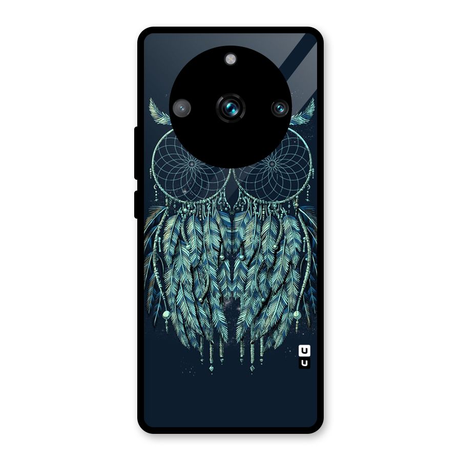 Dreamy Owl Catcher Glass Back Case for Realme 11 Pro