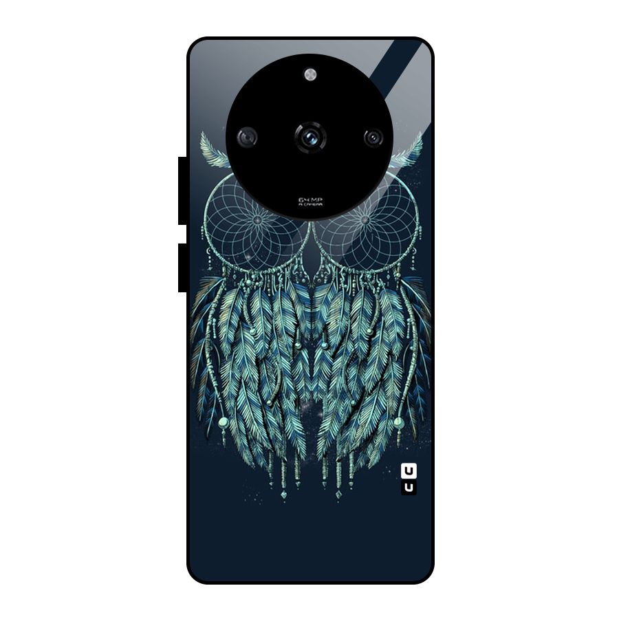 Dreamy Owl Catcher Glass Back Case for Realme Narzo 60 5G