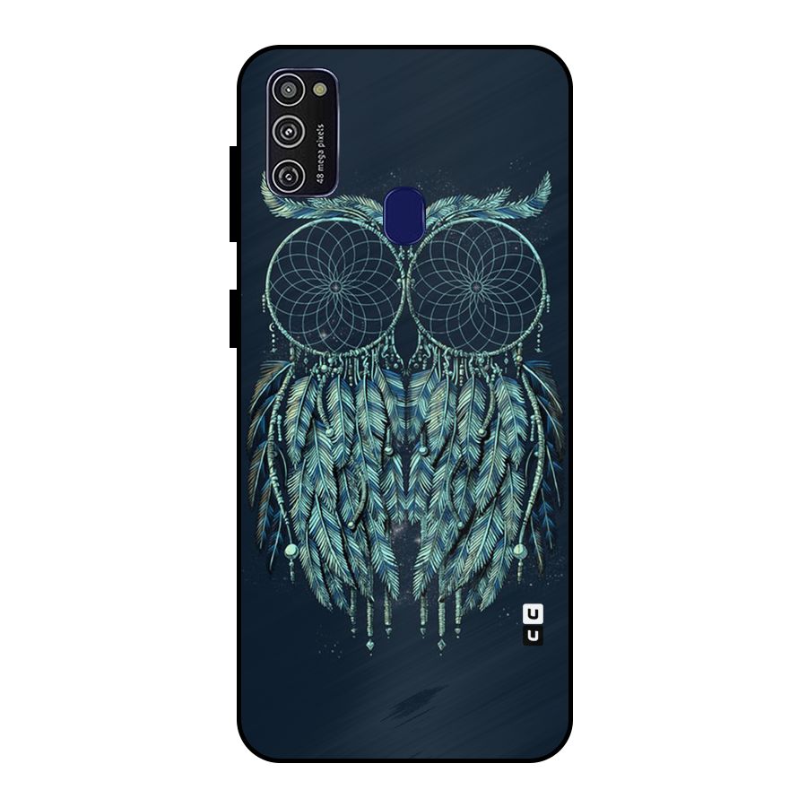 Dreamy Owl Catcher Metal Back Case for Galaxy M30s