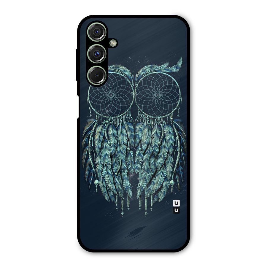 Dreamy Owl Catcher Metal Back Case for Galaxy M34