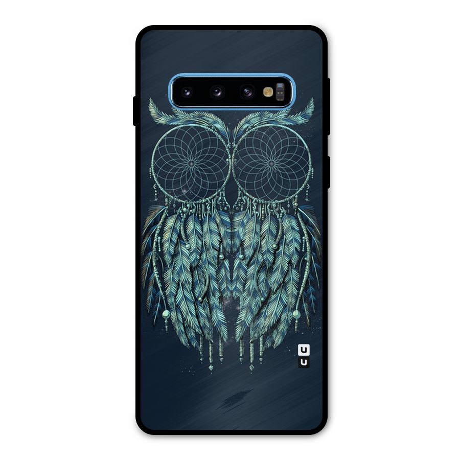 Dreamy Owl Catcher Metal Back Case for Galaxy S10