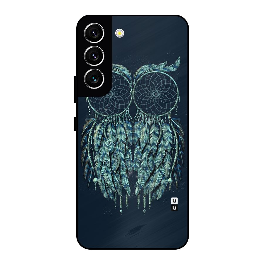 Dreamy Owl Catcher Metal Back Case for Galaxy S22 5G