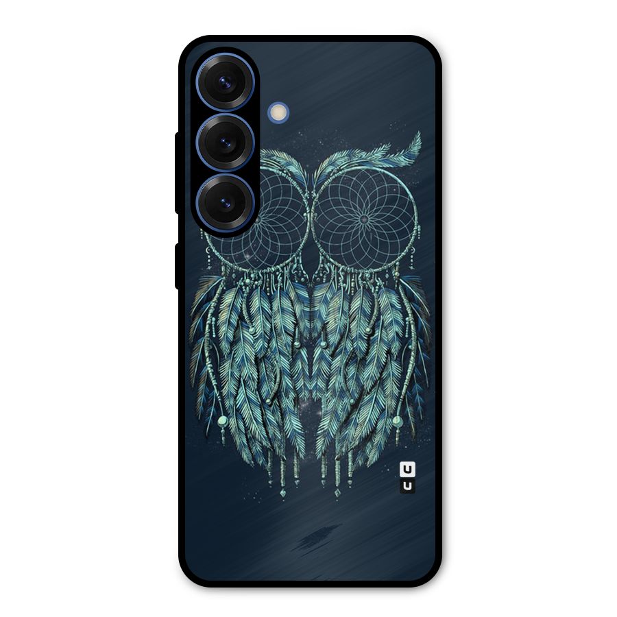 Dreamy Owl Catcher Metal Back Case for Galaxy S25