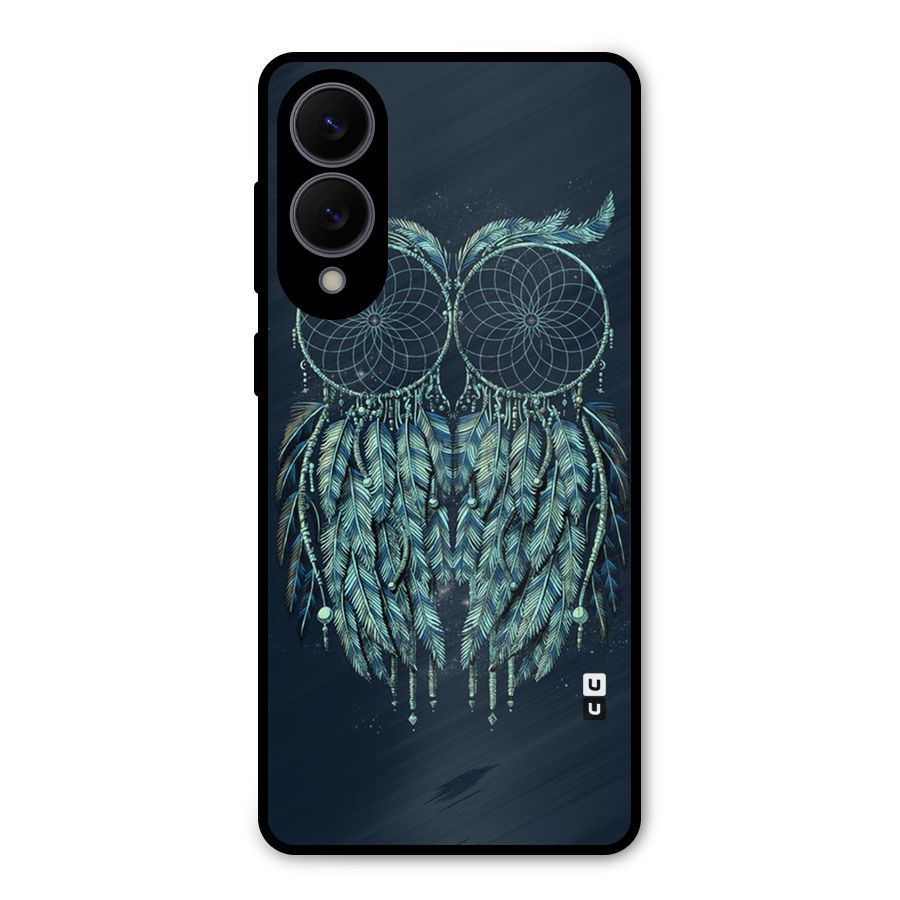 Dreamy Owl Catcher Metal Back Case for Galaxy S25 Edge