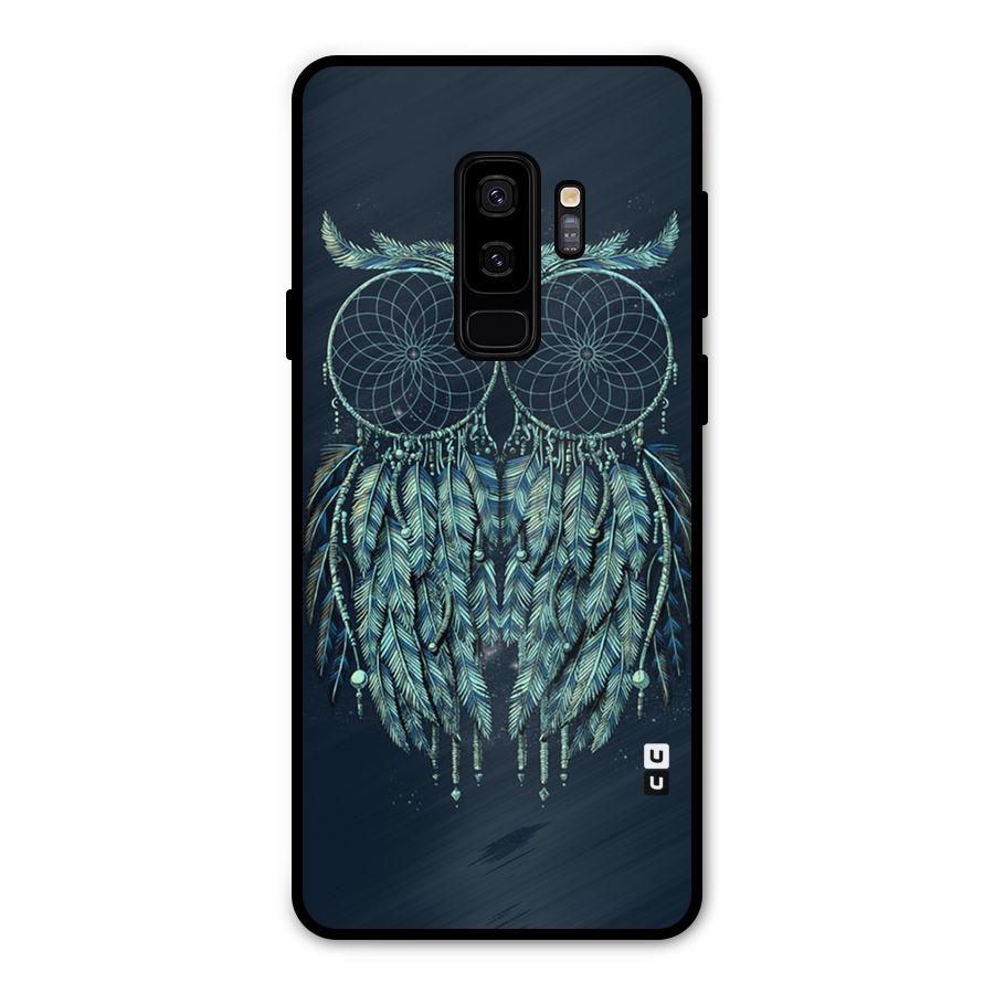 Dreamy Owl Catcher Metal Back Case for Galaxy S9 Plus