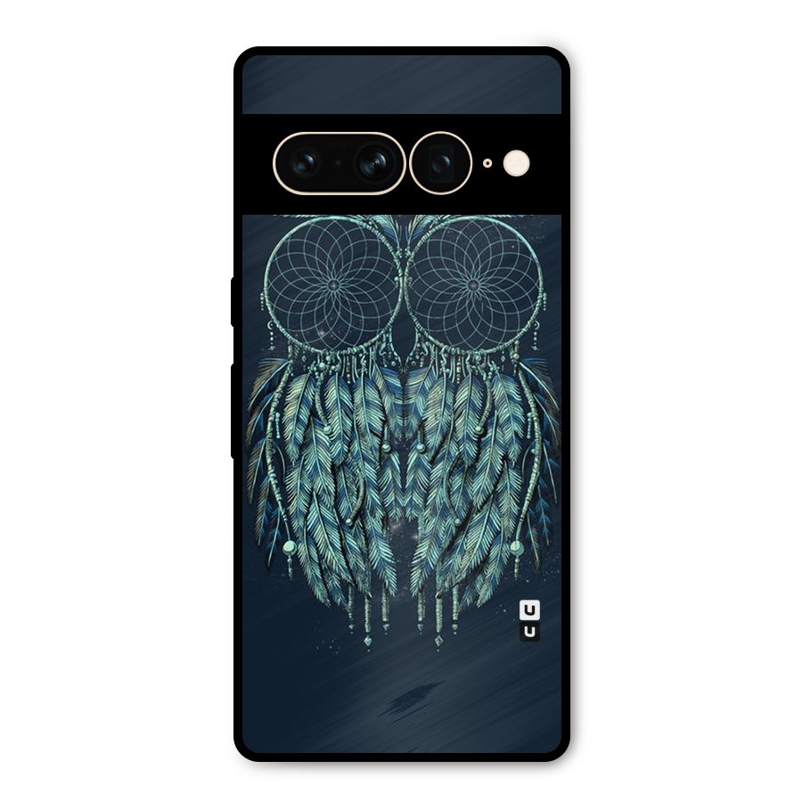 Dreamy Owl Catcher Metal Back Case for Google Pixel 7 Pro
