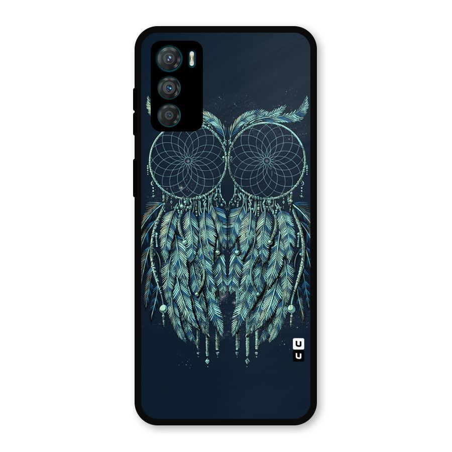 Dreamy Owl Catcher Metal Back Case for Moto G42