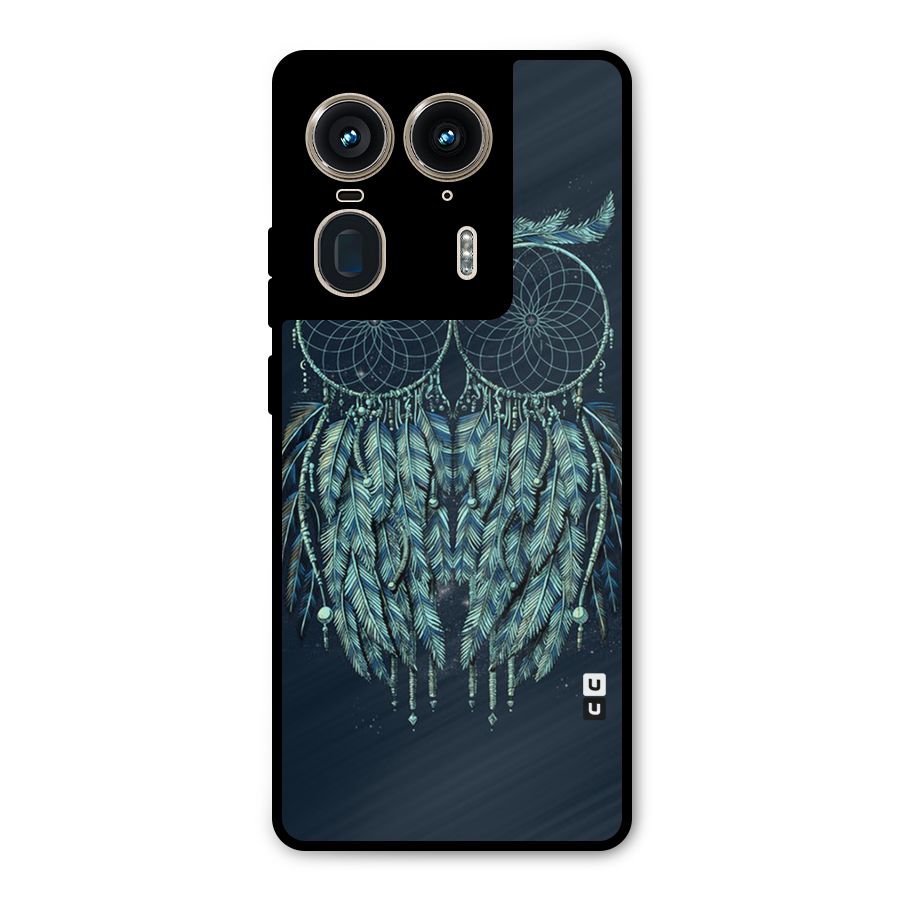 Dreamy Owl Catcher Metal Back Case for Motorola Edge 50 Ultra