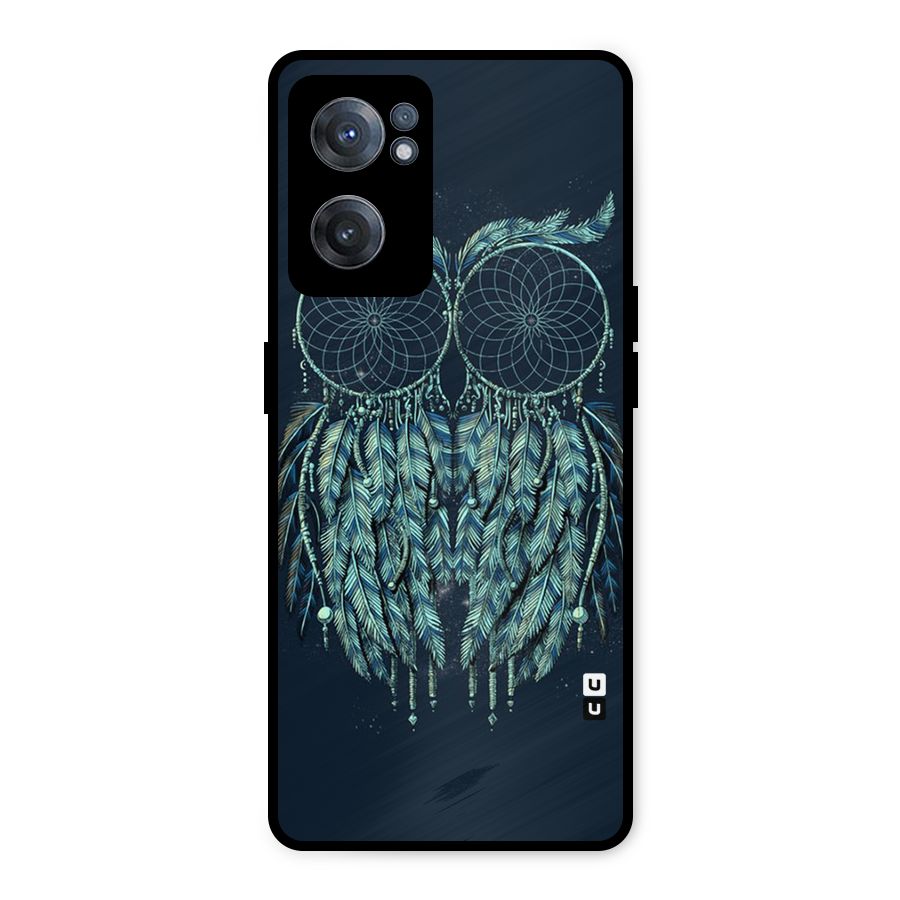 Dreamy Owl Catcher Metal Back Case for OnePlus Nord CE 2 5G