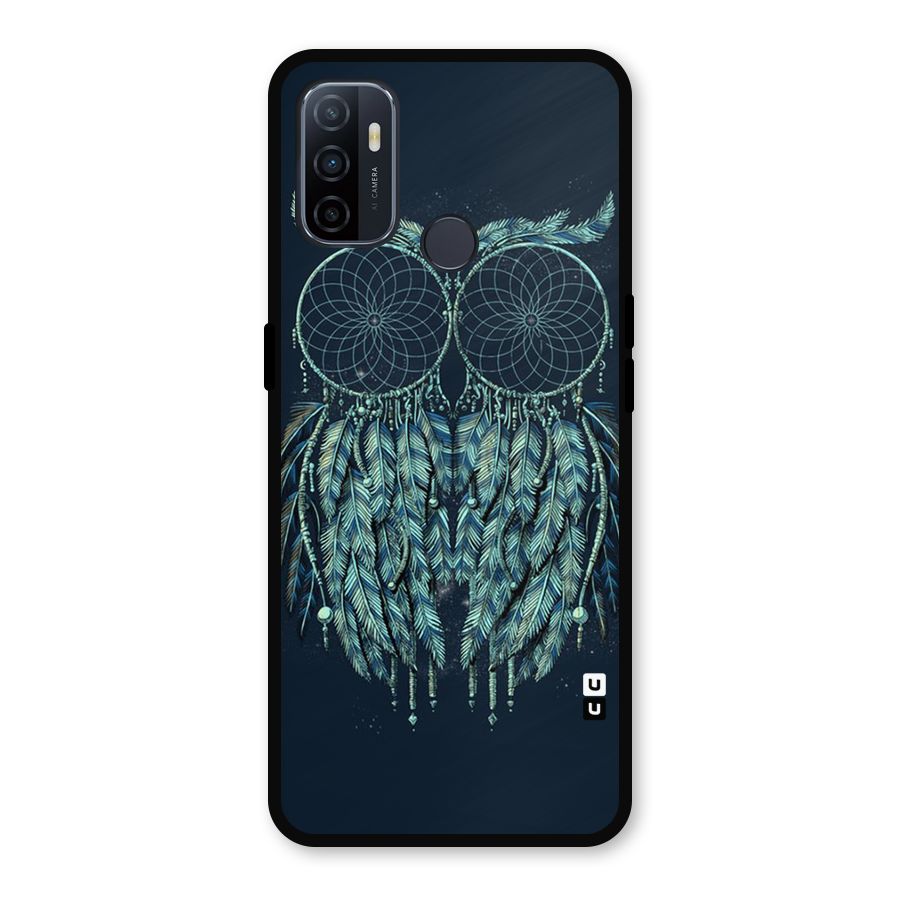 Dreamy Owl Catcher Metal Back Case for Oppo A53