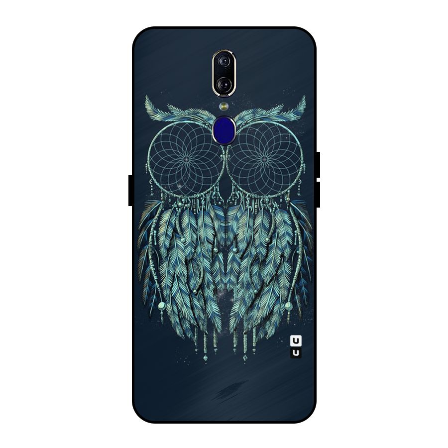 Dreamy Owl Catcher Metal Back Case for Oppo F11