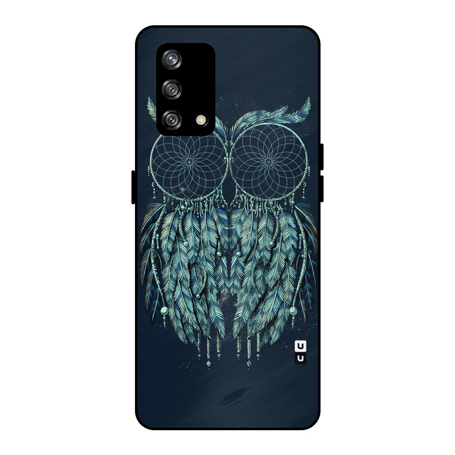 Dreamy Owl Catcher Metal Back Case for Oppo F19s