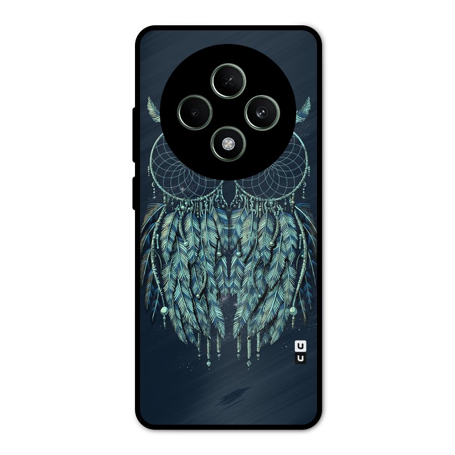 Dreamy Owl Catcher Metal Back Case for Oppo F27