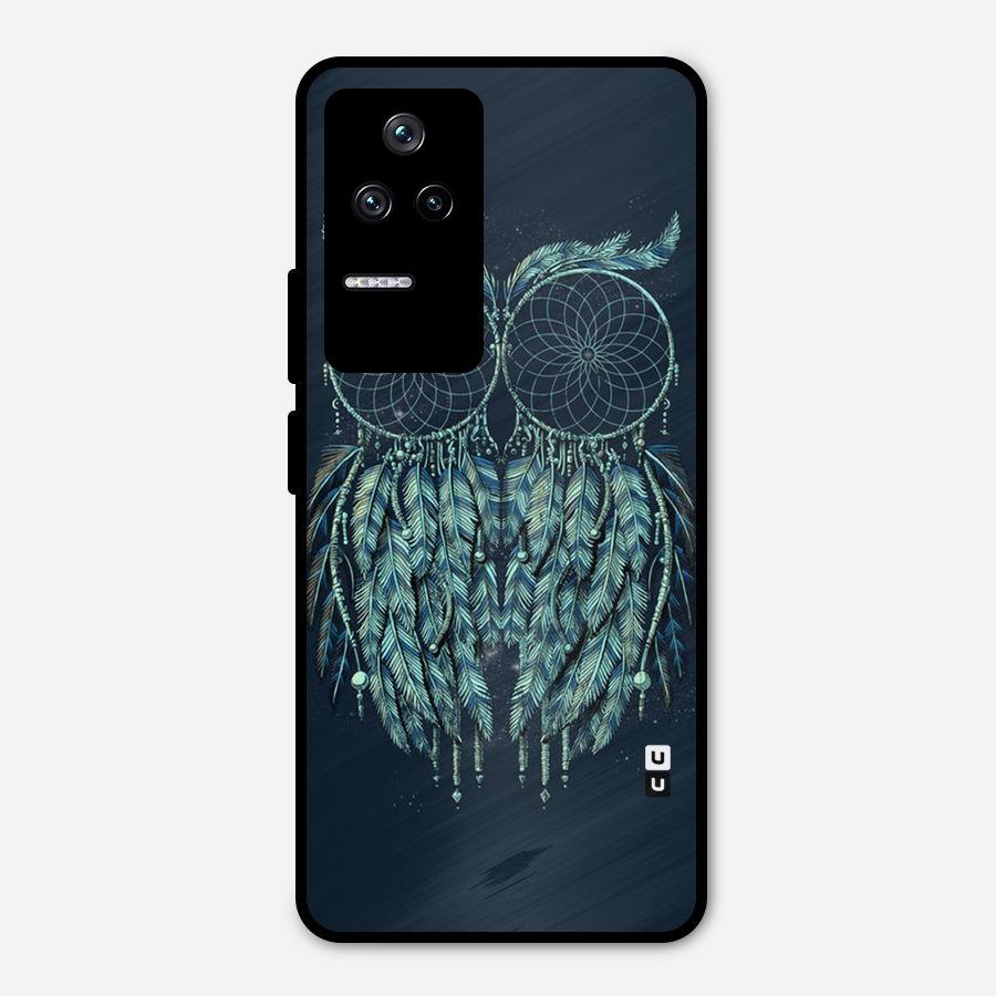Dreamy Owl Catcher Metal Back Case for Poco F4 5G