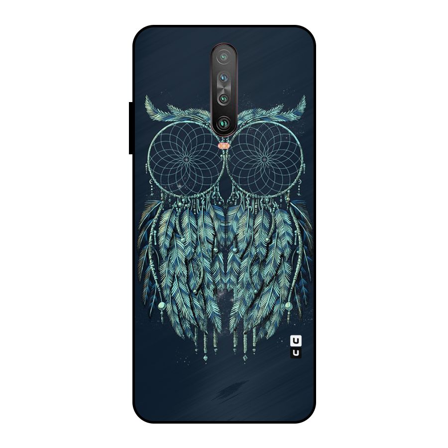 Dreamy Owl Catcher Metal Back Case for Poco X2