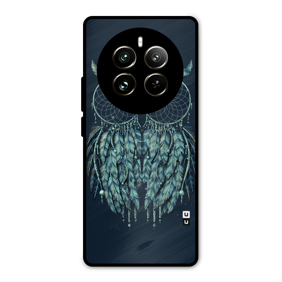 Dreamy Owl Catcher Metal Back Case for Realme 12 Pro