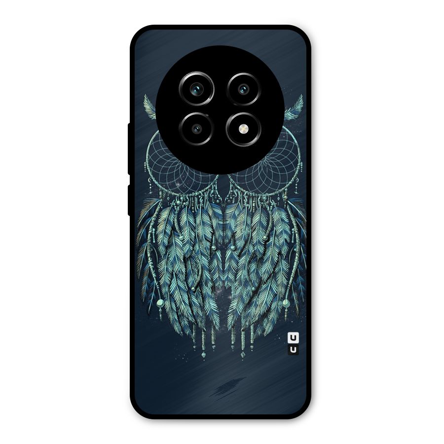 Dreamy Owl Catcher Metal Back Case for Realme 14 Pro Lite
