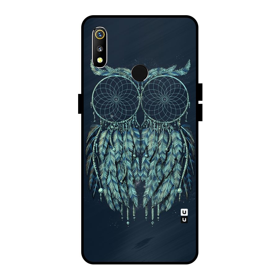 Dreamy Owl Catcher Metal Back Case for Realme 3