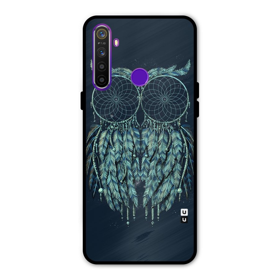 Dreamy Owl Catcher Metal Back Case for Realme 5