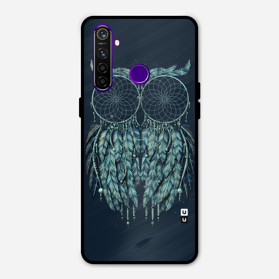 Dreamy Owl Catcher Metal Back Case for Realme 5 Pro